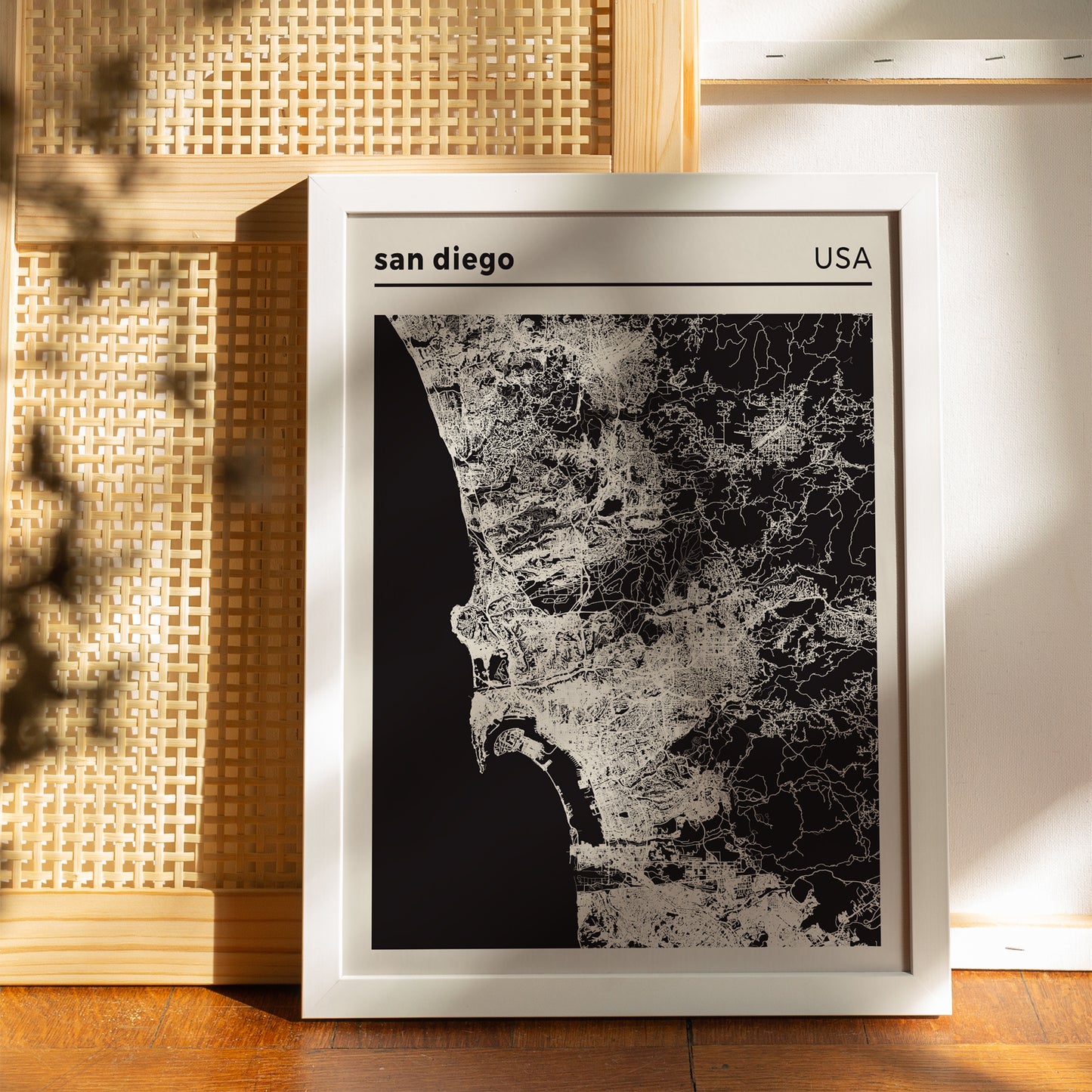 San Diego City Map Poster - USA