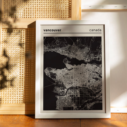Vancouver - Canada | City Map Poster