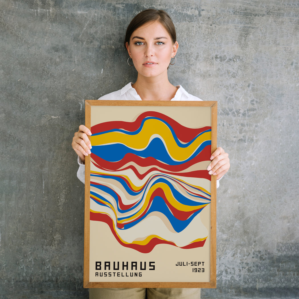 Iconic Bauhaus Poster 1923