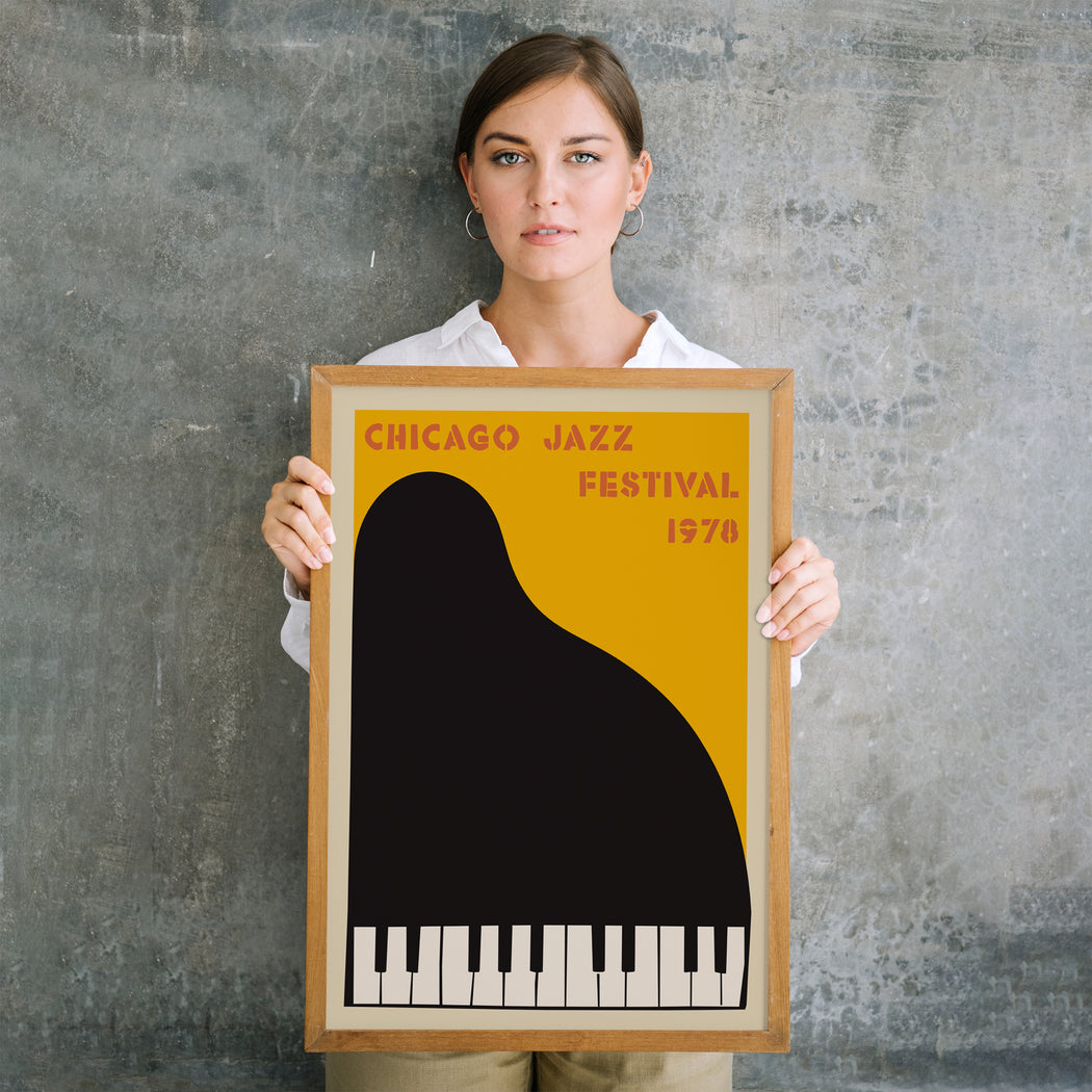 1978 Chicago Jazz Festival Poster