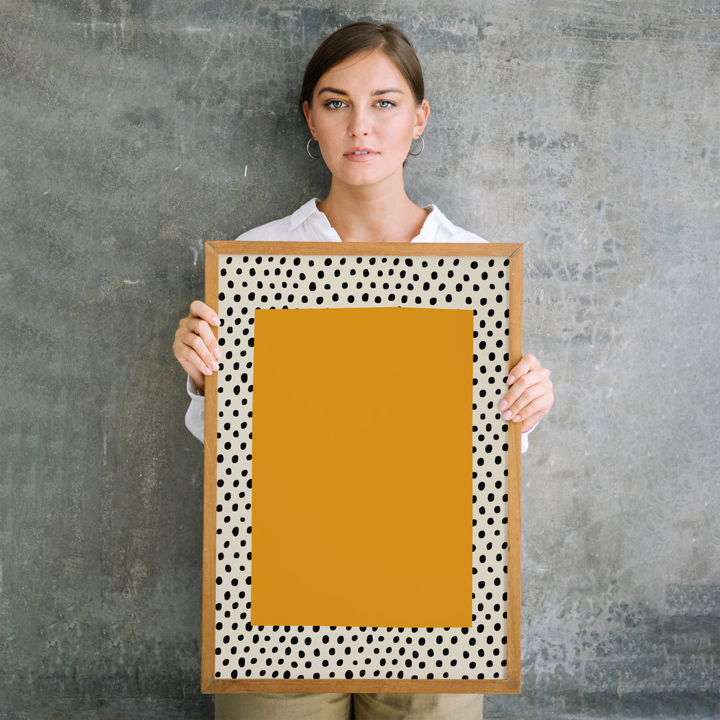 Yellow Carpet - Abstract Composition Poster