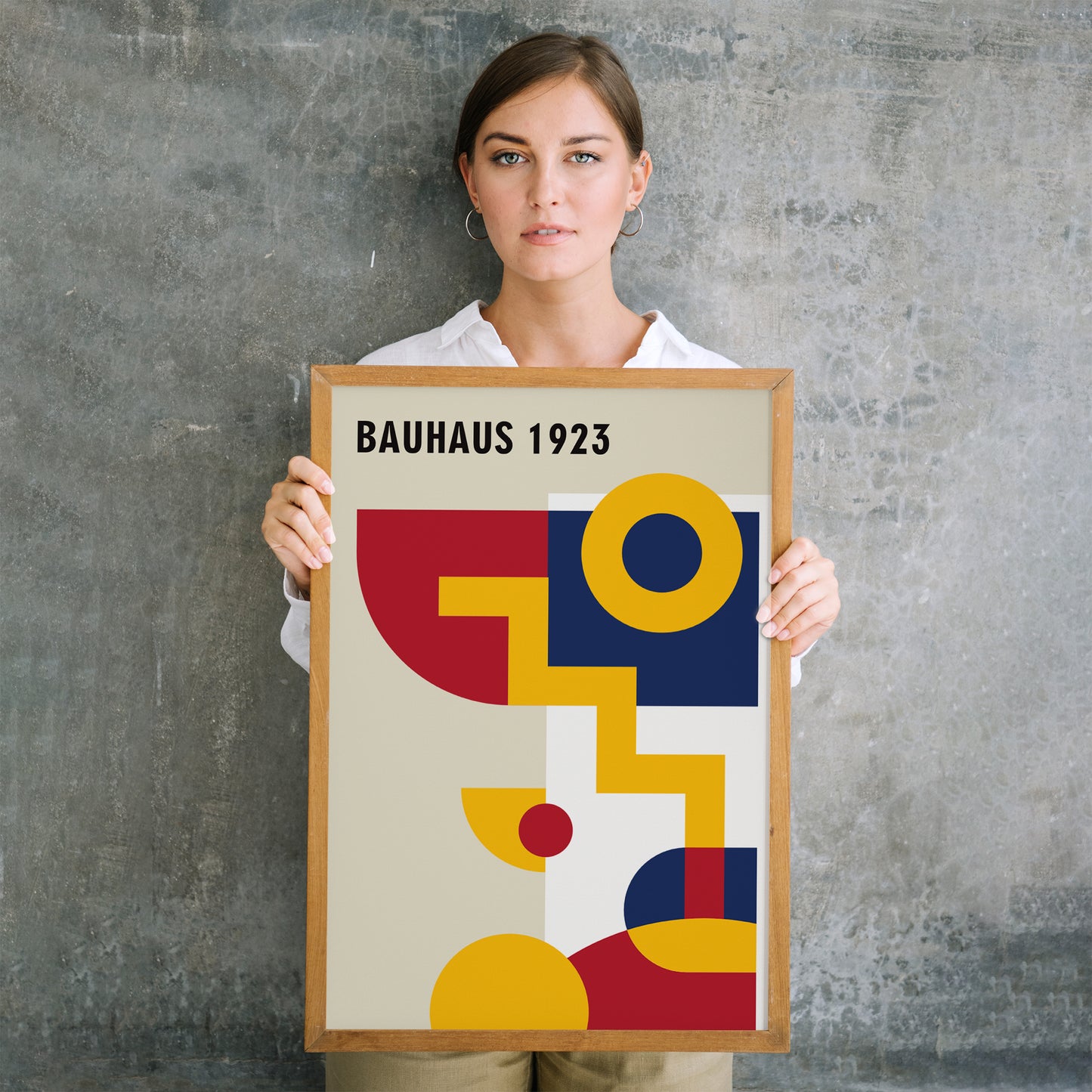 Vintage Bauhaus Poster Print