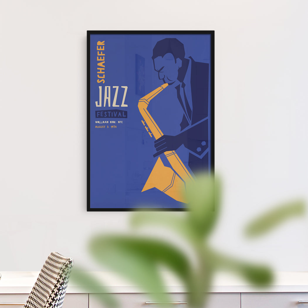 Schaefer Jazz Festival Poster