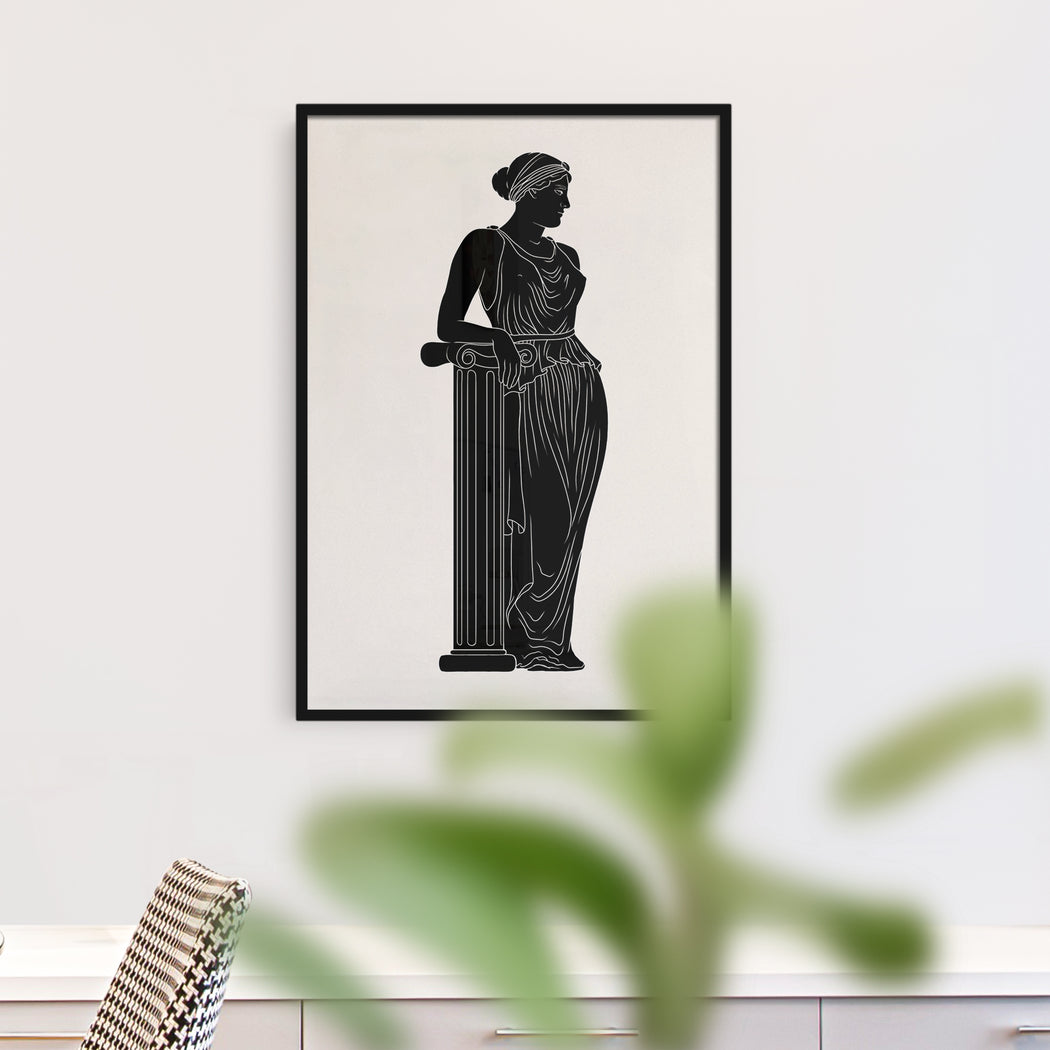 Greek Statue Giclee Art Print