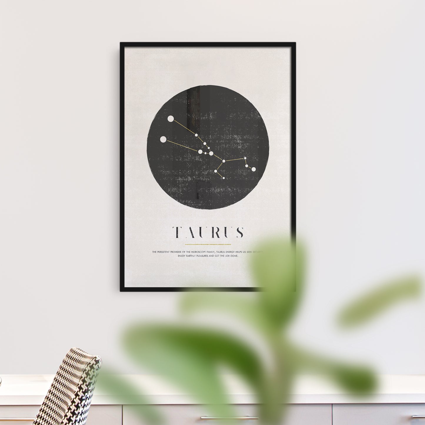 Taurus Zodiac Art Print