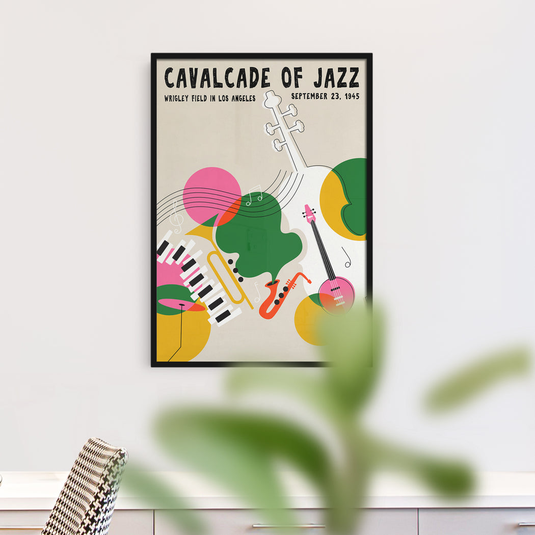 Colorful Jazz Poster