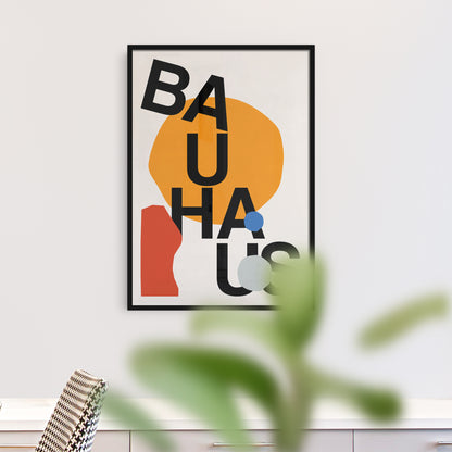 Bauhaus Typography Poster