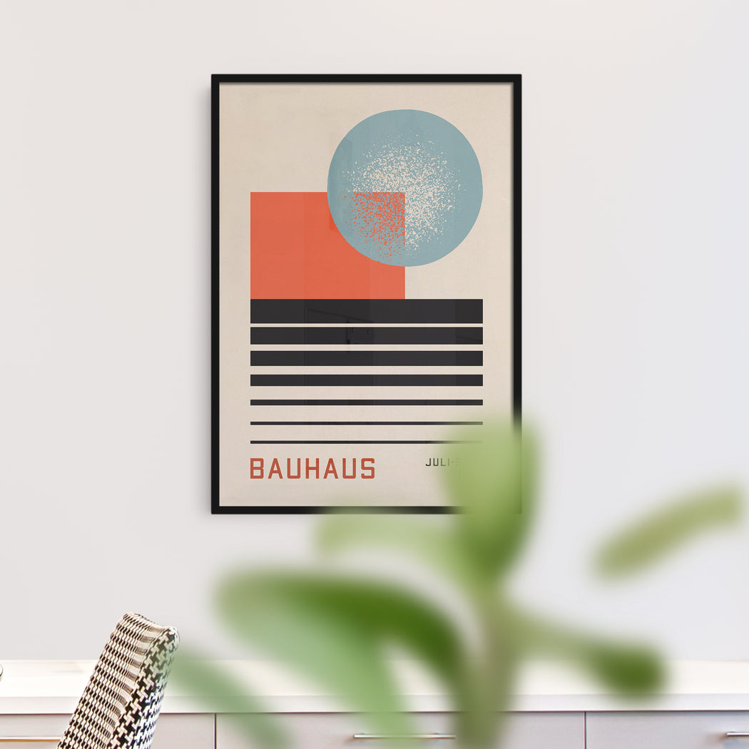 Abstract Bauhaus Poster