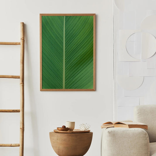 Minimalist Leaf Photo Poster