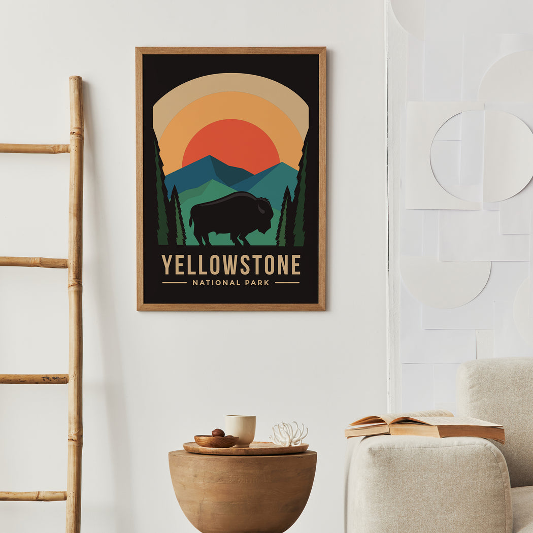 Yellowstone National Park Poster