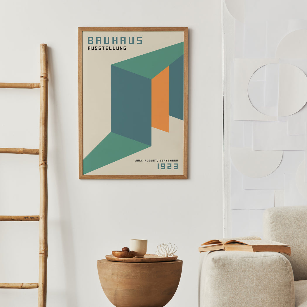 1923 Bauhaus Ausstellung Poster