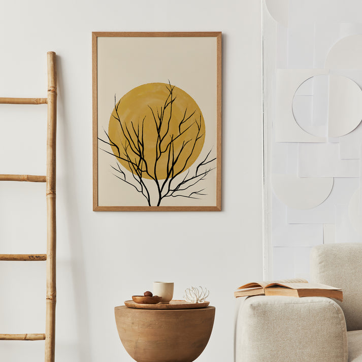 Minimalist Tree Illustration Print – HypeSheriff Europe