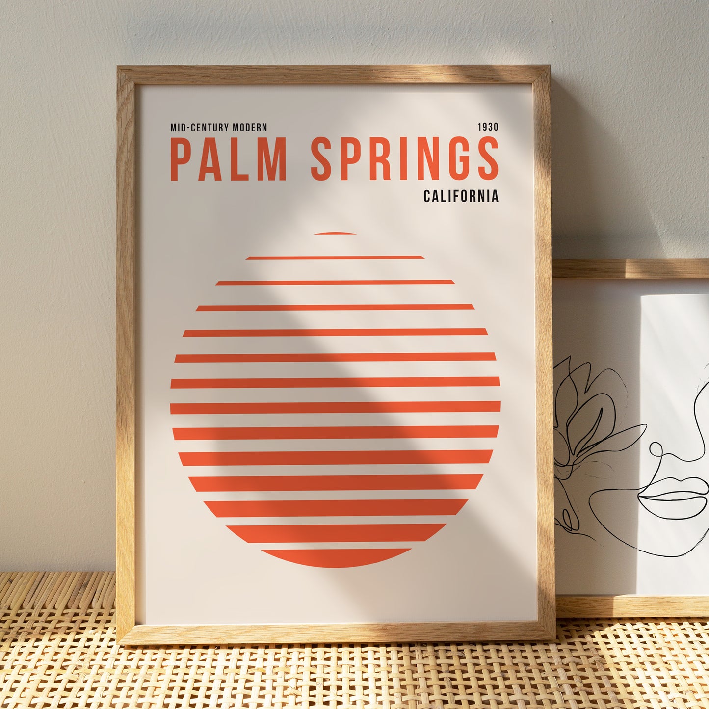 Palm Springs Sun Poster