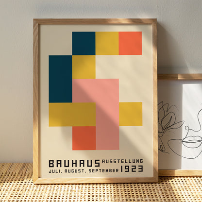 Geometric Bauhaus Exhibition
