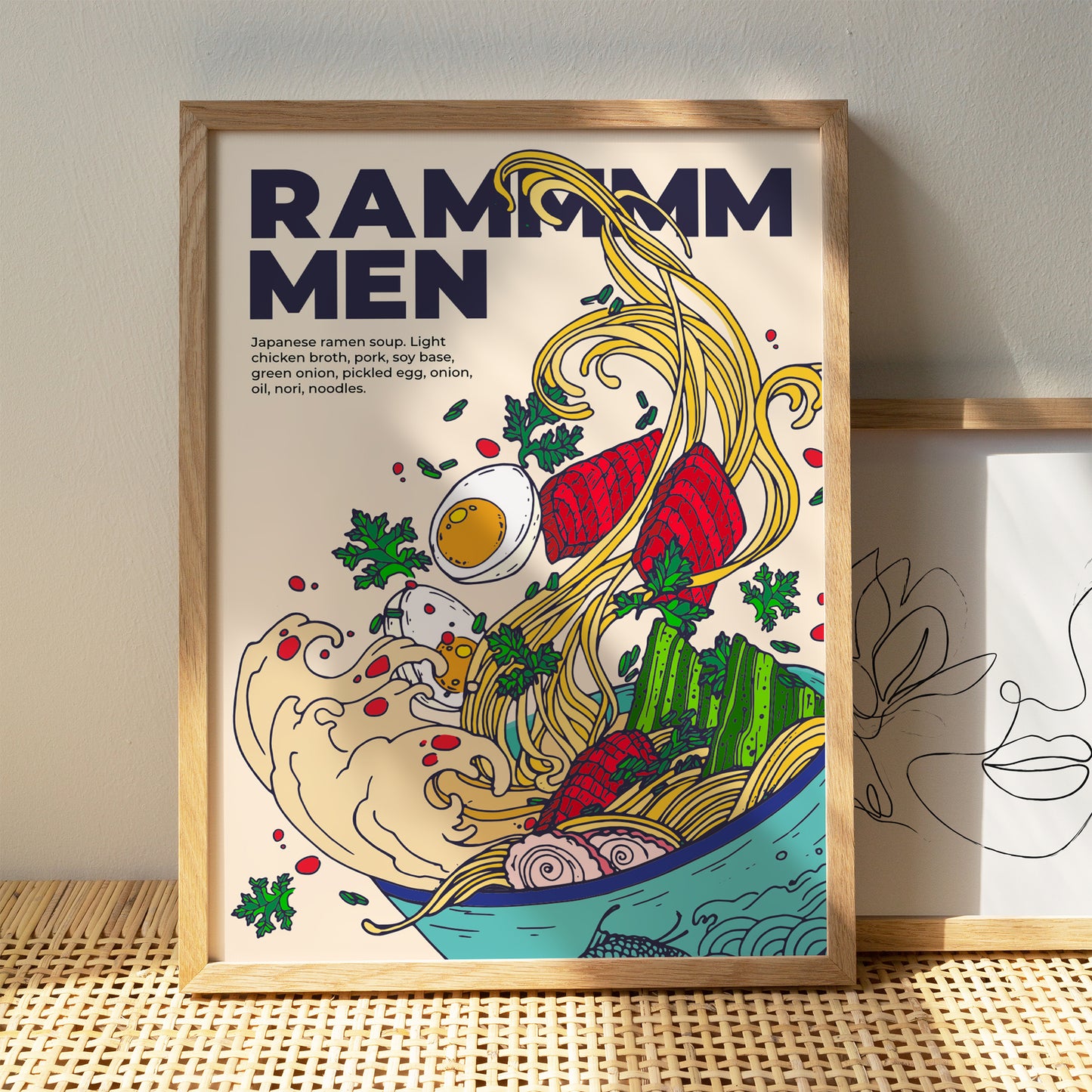 Ramen Poster - Japanese Foodie