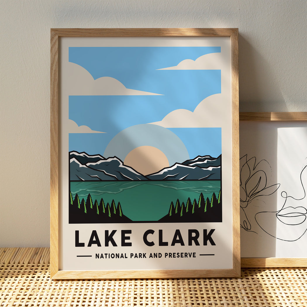 Lake Clark National Park and Preserve Poster