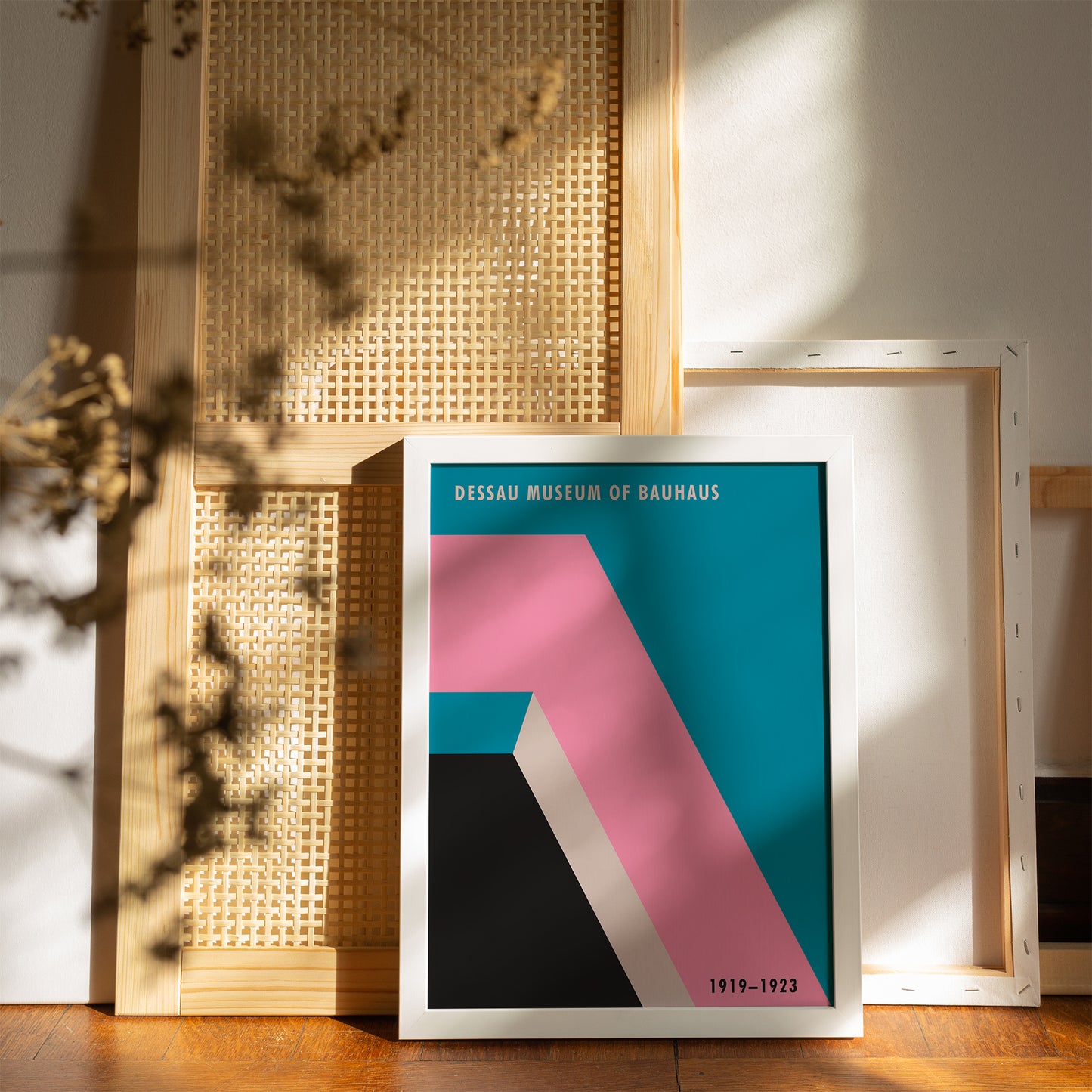 Minimalist Retro Bauhaus Poster