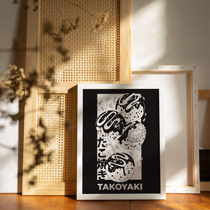 Takoyaki - Japanese Snacks Poster