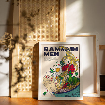 Ramen Poster - Japanese Foodie