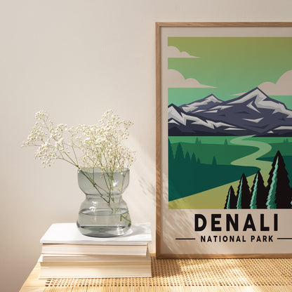 Denali National Park Poster