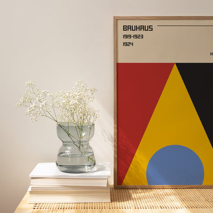 Minimalist Vintage Bauhaus Poster