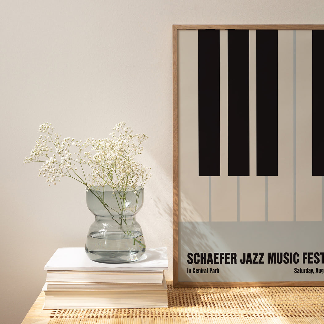 Piano Jazz Festival Poster
