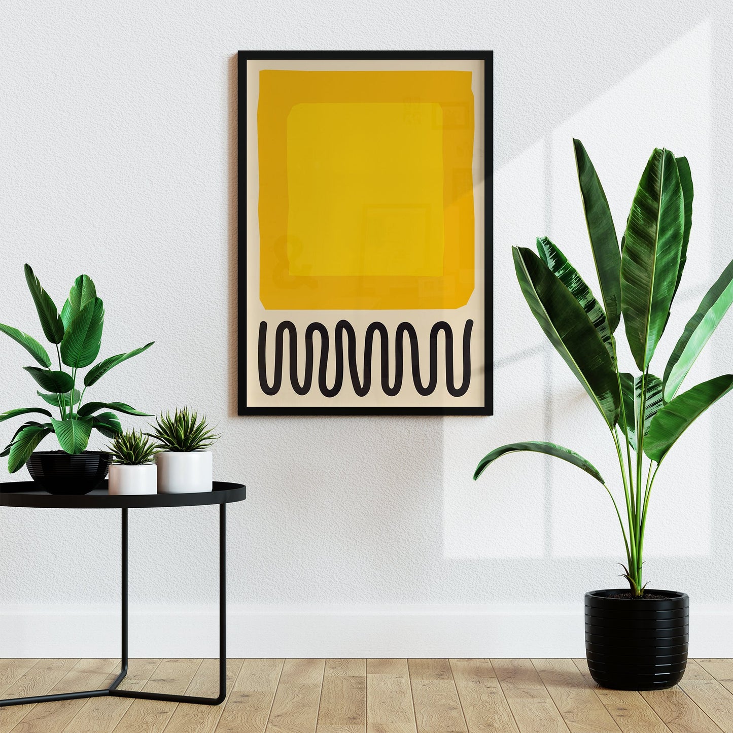 Mid-Century Abstract Poster