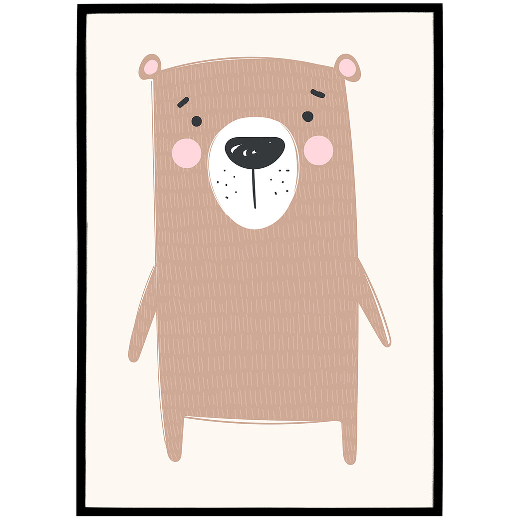 Winnie, Bear Poster