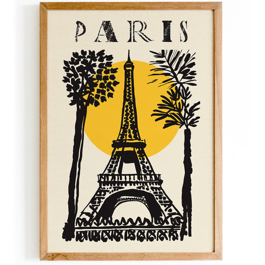 Paris Travel Poster