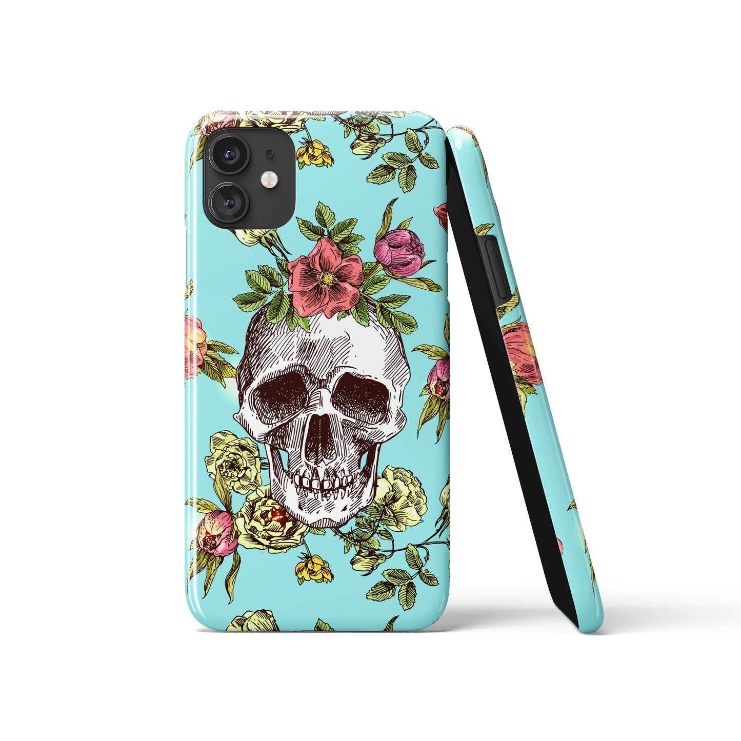 Frida Skull Psychobilly iPhone Case