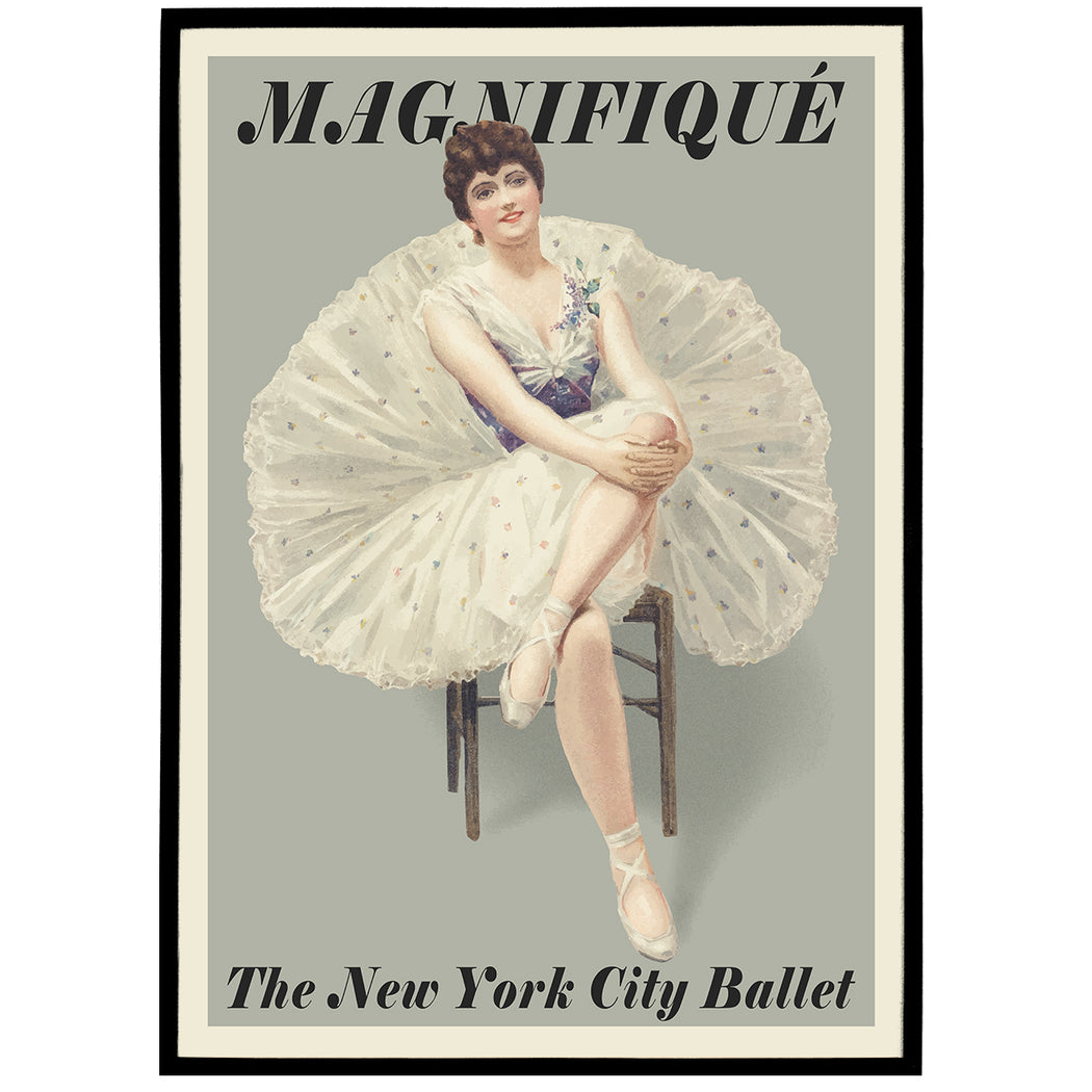 The New York City Ballet Poster
