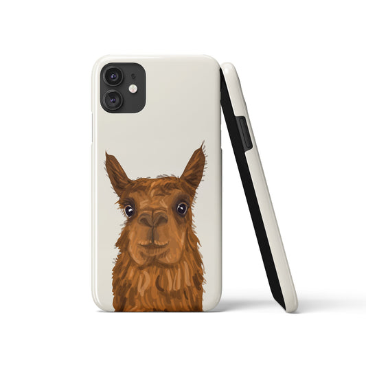 Cute Alpaca iPhone Case
