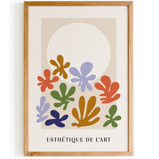 Esthétique de L'art Poster