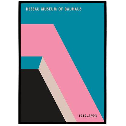Minimalist Retro Bauhaus Poster