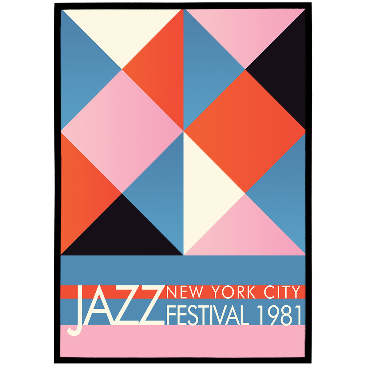 Jazz Festival New York Poster — HypeSheriff Europe