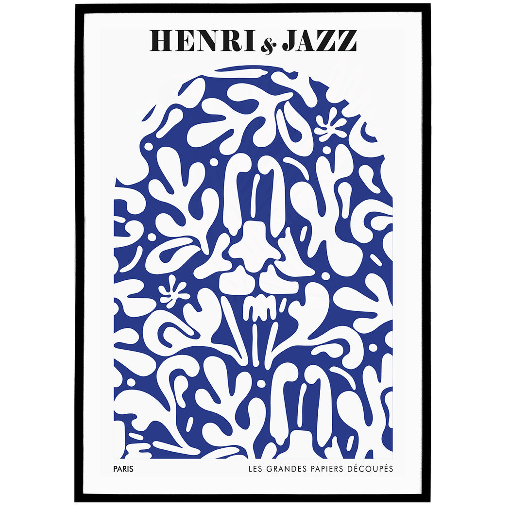 Jazz Floral Style Poster