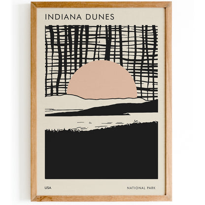 Indiana Dunes National Park Poster