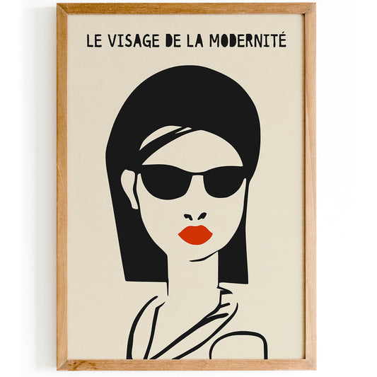 Le Visage de La Modernite Poster