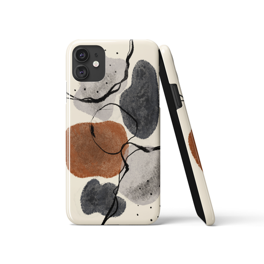 Abstract Nordic Painting Art iPhone Case