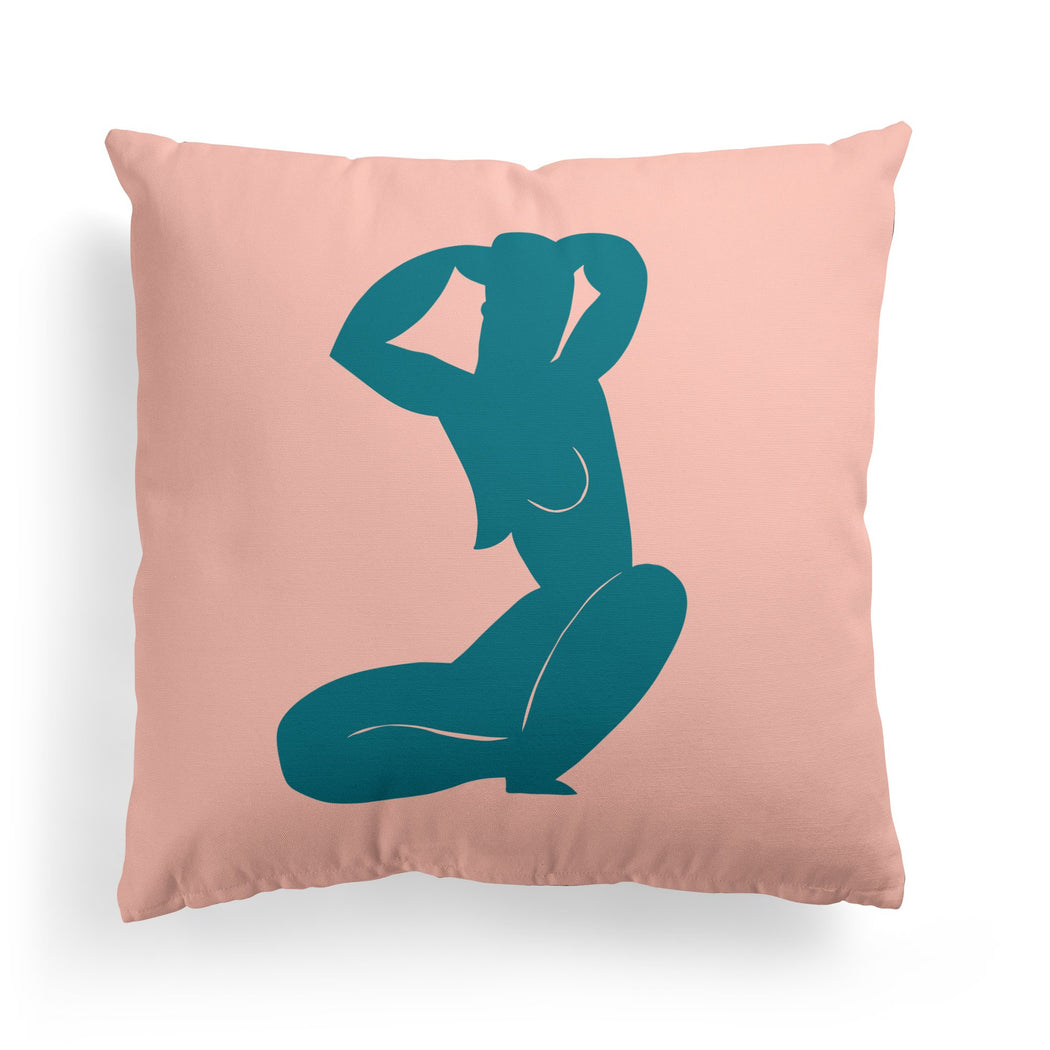Modern Woman Pillow