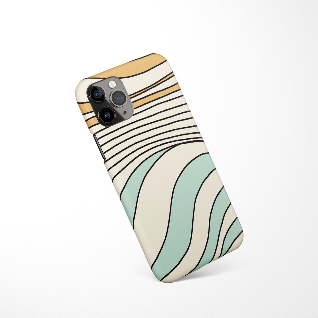 Abstract Retro iPhone Case