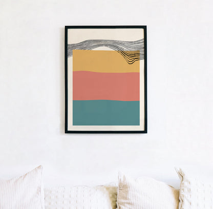 Abstract Shapes Art Print