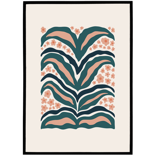 Floral Modern Poster