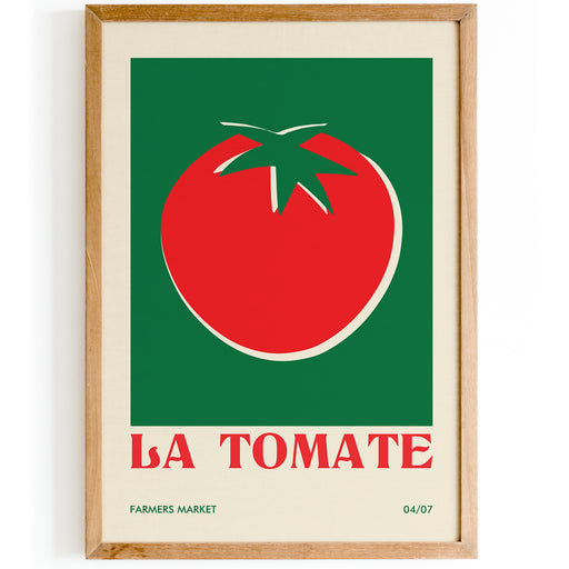 La Tomate Tomato Retro French Poster