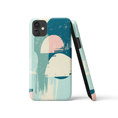 Mint Mid Century Modern iPhone Case