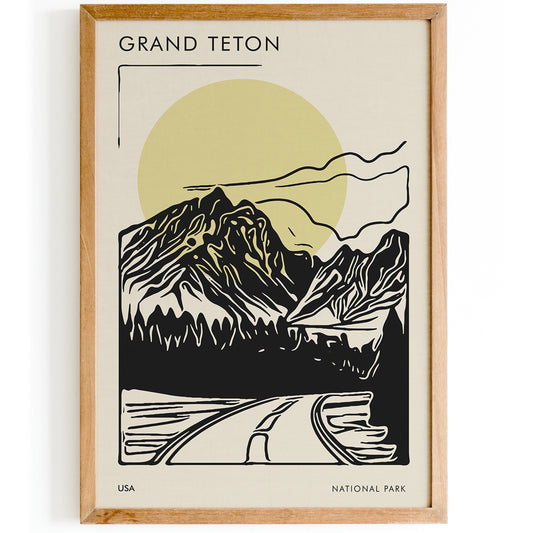 Grand Teton National Park Poster