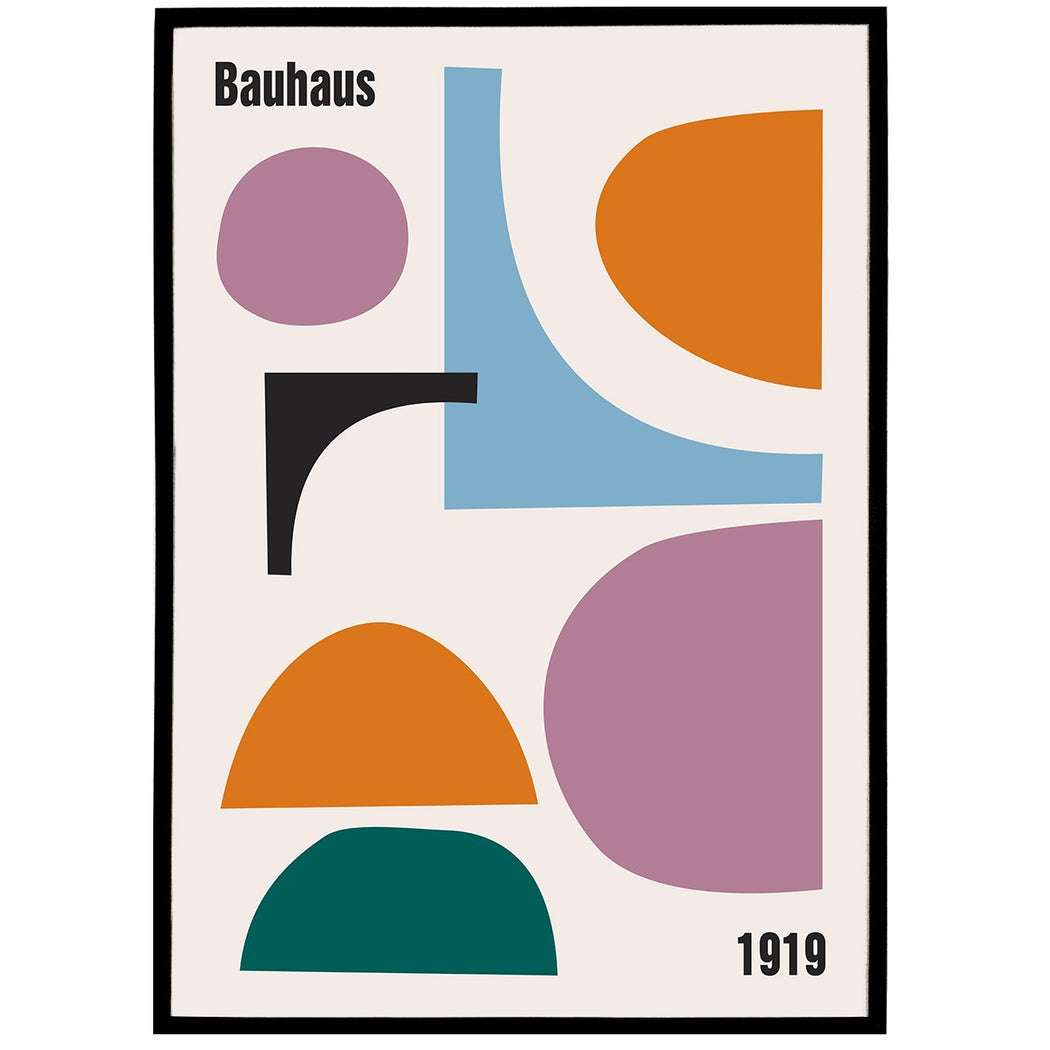 Bauhaus No. 1 Poster