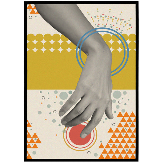 Bauhaus Vintage Collage Poster