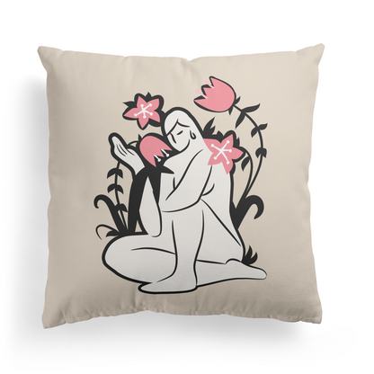 Crazy Plant Lady Throw Pillow