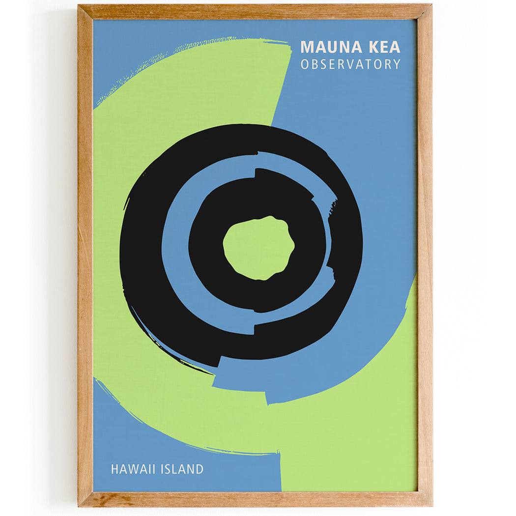 Mauna Kea Observatory Poster — HypeSheriff Europe